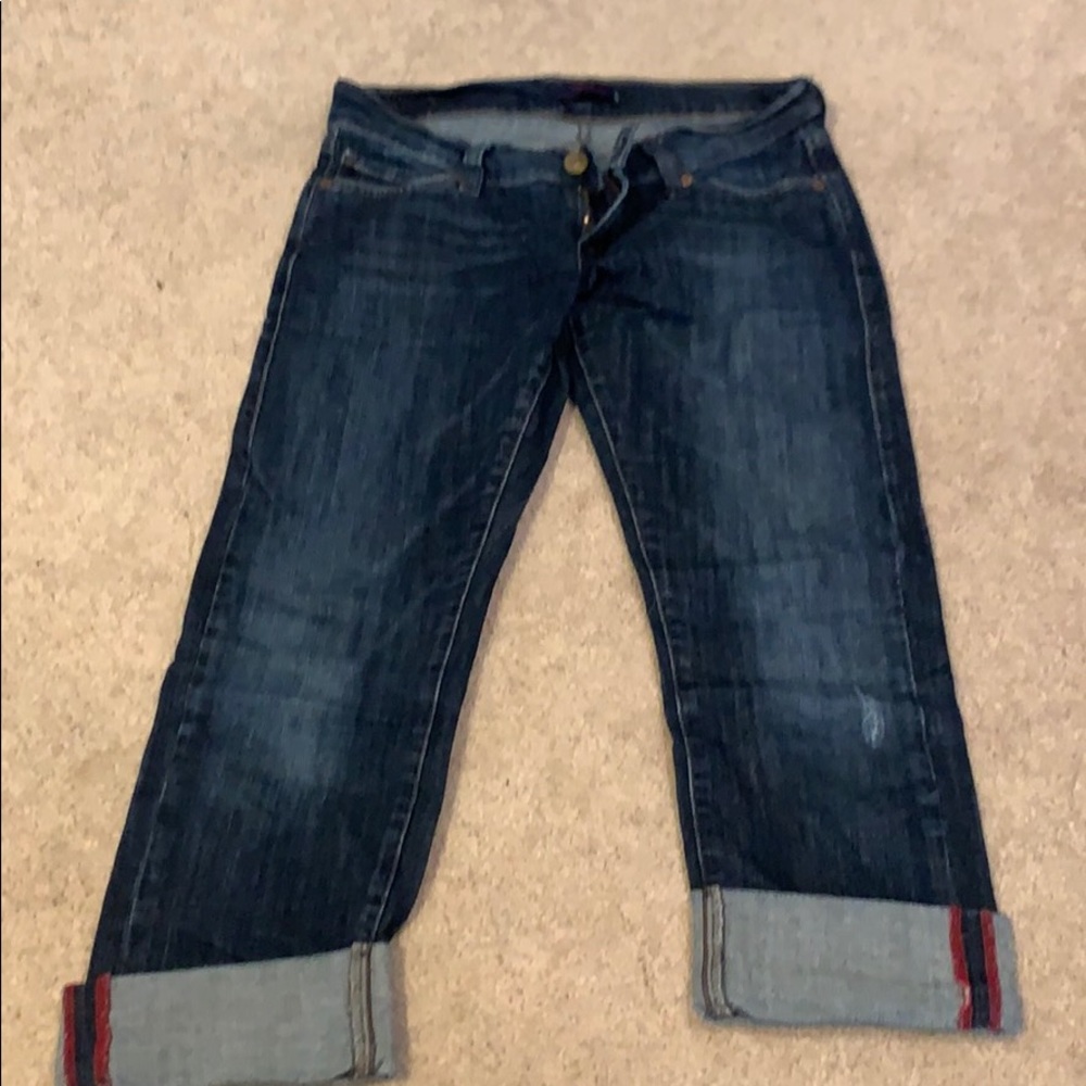 Cropped jeans